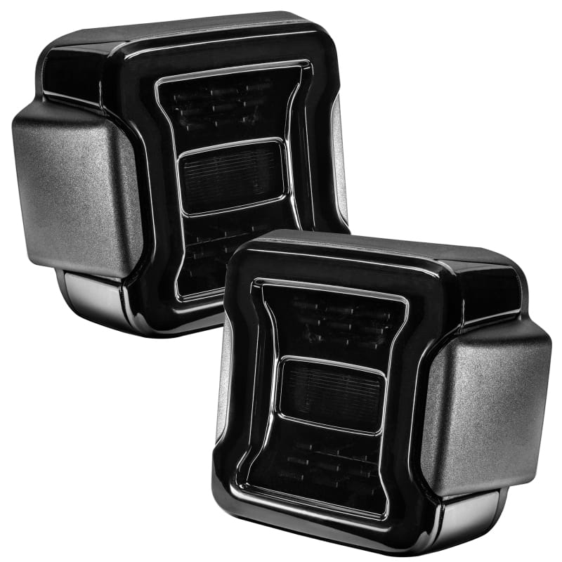 ORACLE Lighting — ORACLE Lighting Jeep Wrangler JL ?Black Series LED Tail Lights