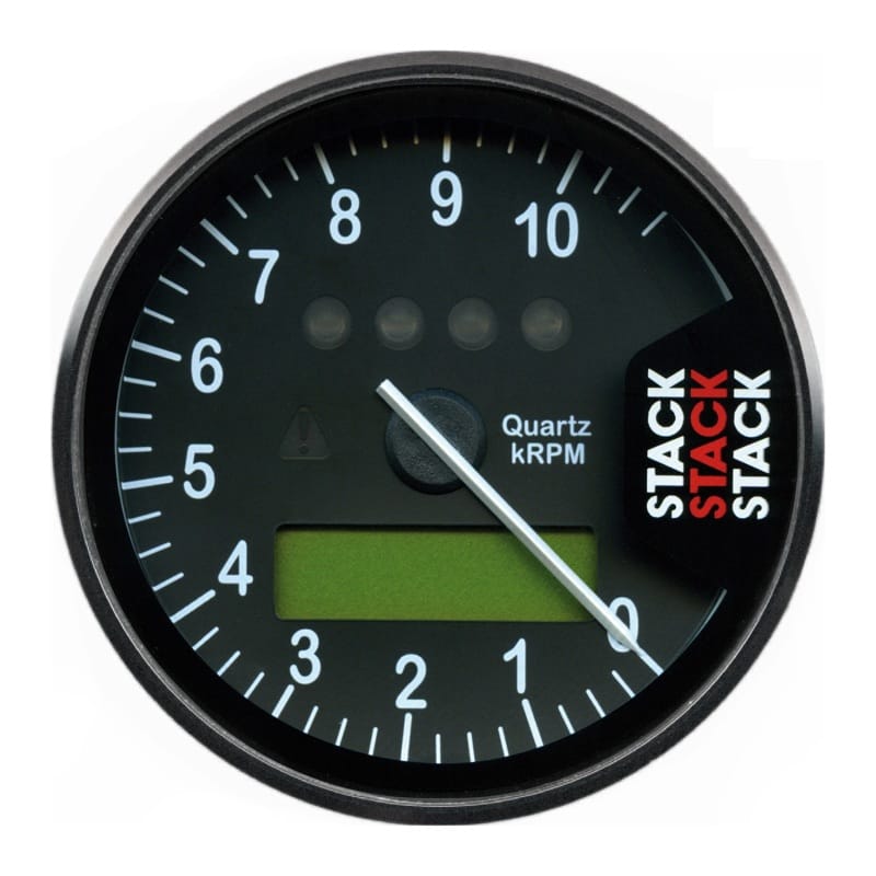 AutoMeter — DISPLAY TACHOMETER, BLACK, 0-10.75K RPM