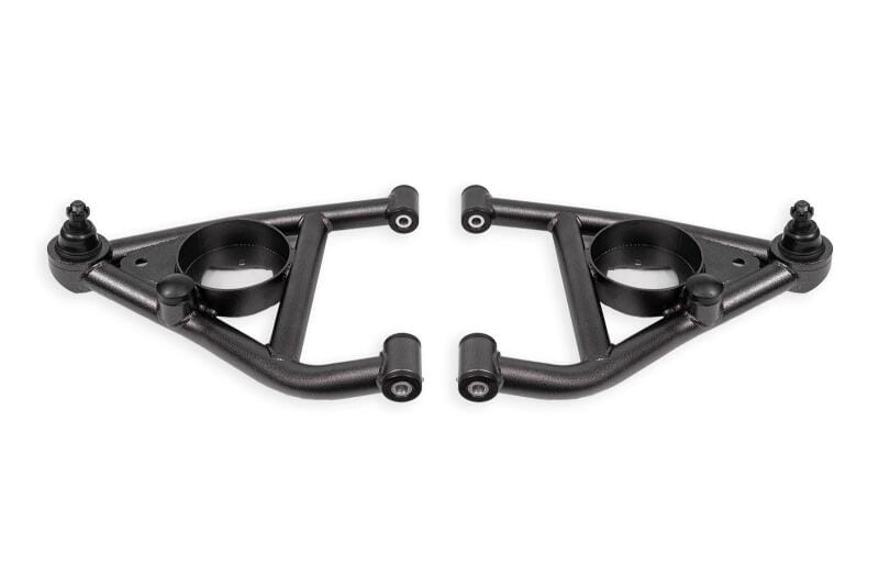 BMR Suspension — A-arms, Lower, Delrin, Std Ball Joint, Front Bump Stops