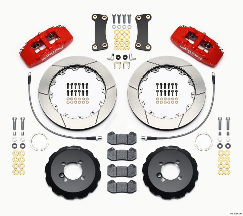Wilwood — KIT,FRONT,MINI COOPER,02-UP,12.88x.81 GT,RED,W/LINES