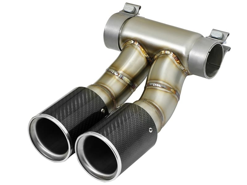 aFe — MACH Force-Xp 3-1/2 IN Carbon Fiber OE Replacement Exhaust Tips