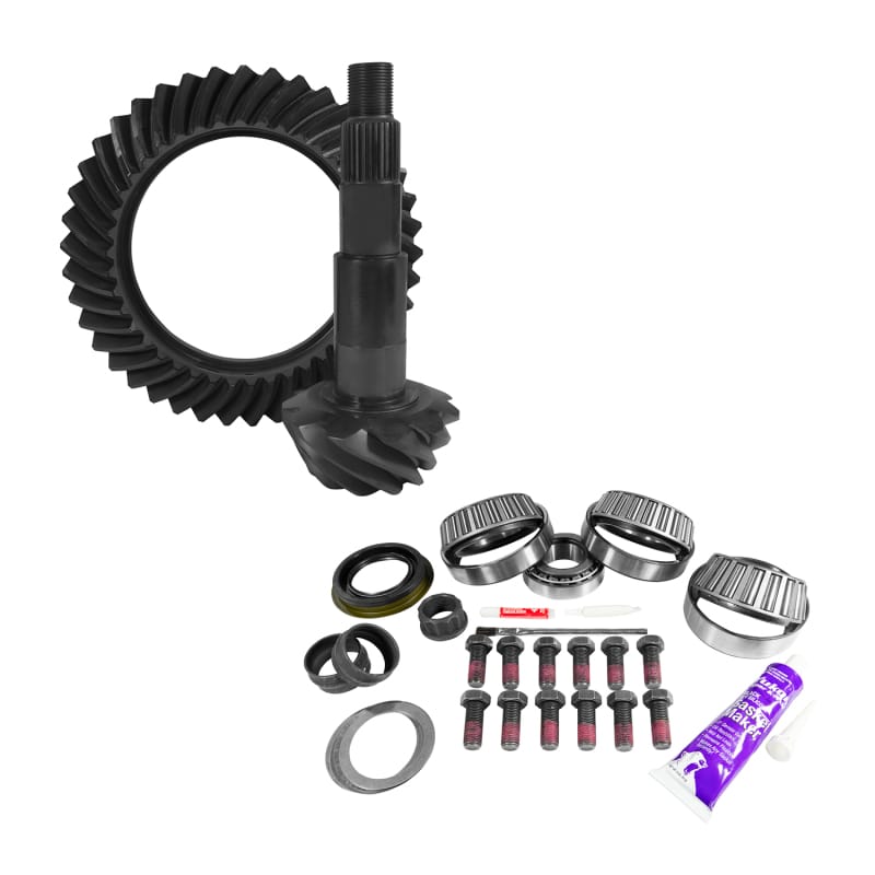 Yukon Gear & Axle — 11.5in. AAM 3.73 Rear Ring/Pinion; Install Kit; 4.125in. OD Pinion Bearing
11.5" AAM 3.73 Rear Ring & Pinion, Install Kit, 4.125" OD Pinion Bearing