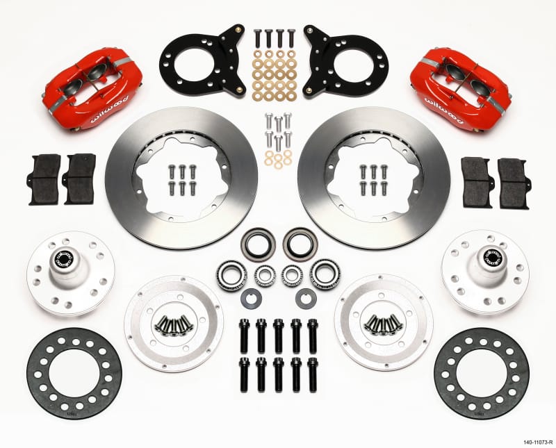 Wilwood — KIT,FRONT,MUSTANG 70-73,FDLI,11.00 RED