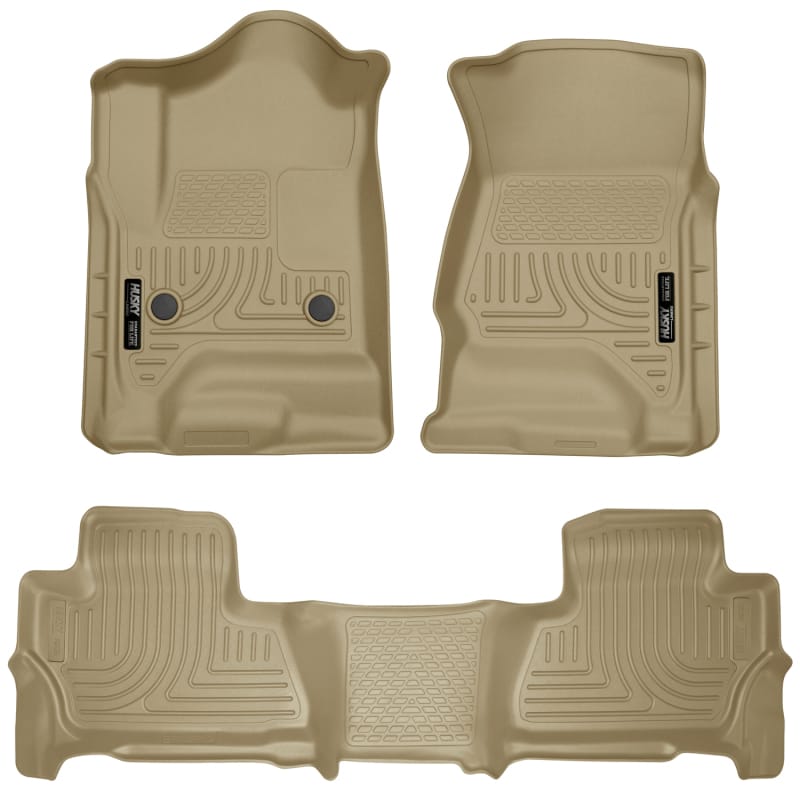 Husky Liners — Weatherbeater - Front & 2nd Seat Floor Liners
Weatherbeater-Front/2nd Seat Floor Liners
