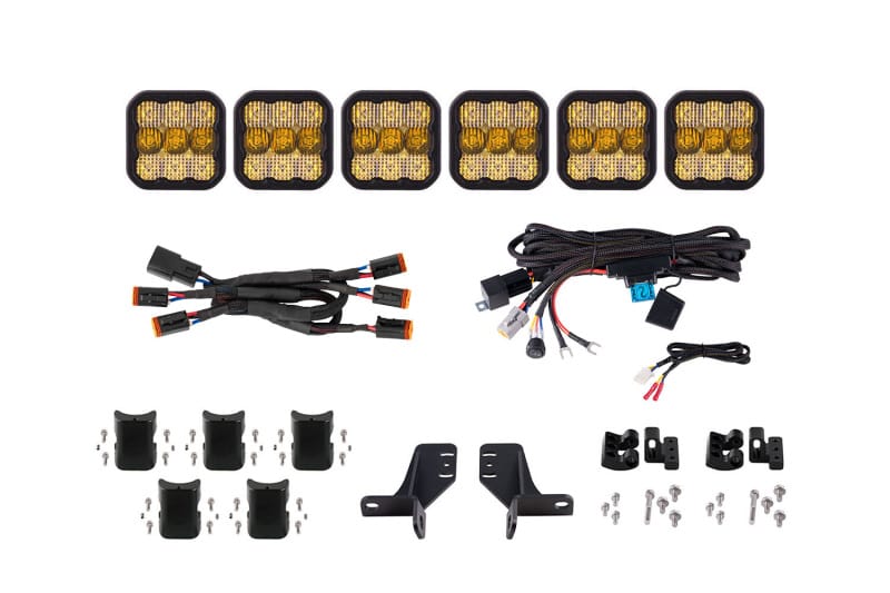 Diode Dynamics — Pod light featuring advanced TIR optics for high efficiency and focus.
