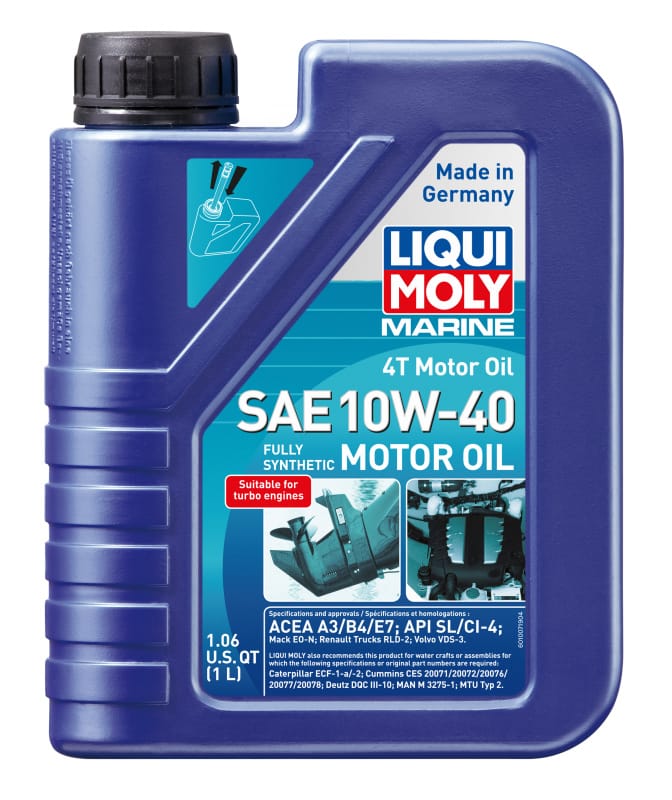 LIQUI MOLY — LIQUI MOLY 1L Marine 4T Motor Oil SAE 10W40