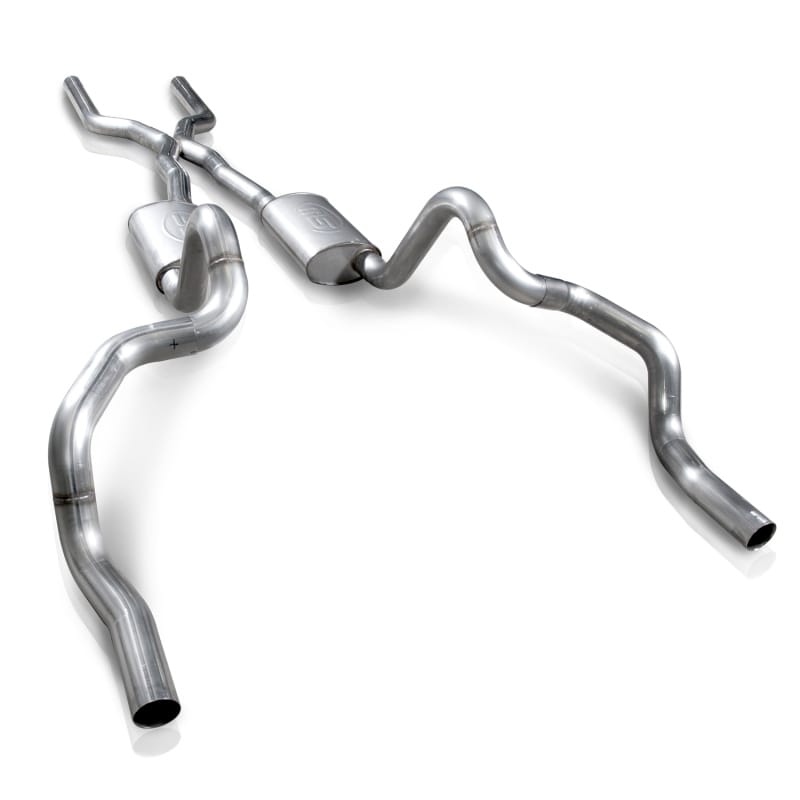 Stainless Works — Stainless Works 3" Catback Dual Turbo Chambered Mufflers Performance Connect