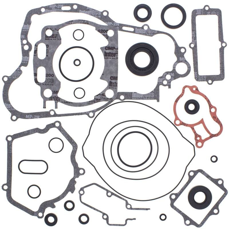 Vertex Pistons — Vertex Gaskets 02-23 Yamaha YZ250 Complete Gasket Kit w/ Oil Seals
