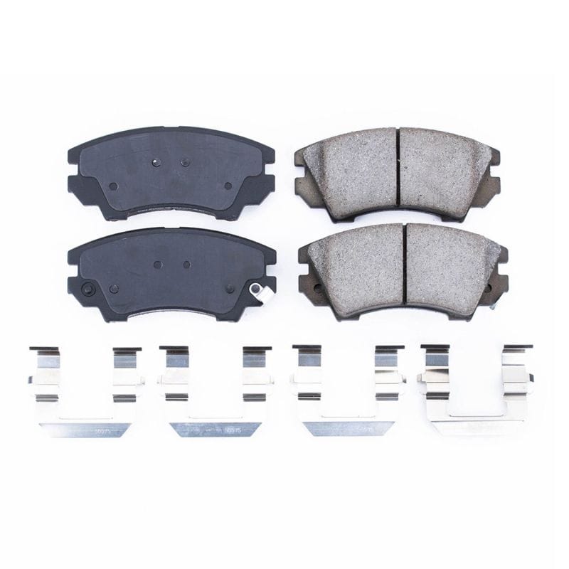 PowerStop — PowerStop - Z17 Low-Dust Ceramic Brake Pads with Hardware