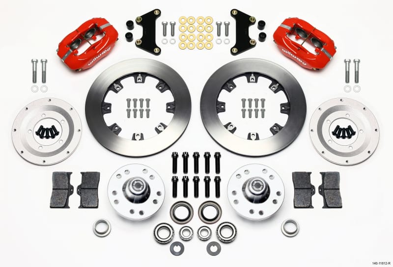 Wilwood — KIT,FRONT,CHEVY 49-54/VETTE 53-62,FDLI 12.19,RED