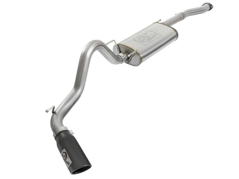 aFe — MACH Force-Xp 3 IN 409 Stainless Steel Cat-Back Exhaust System w/Black Tip
