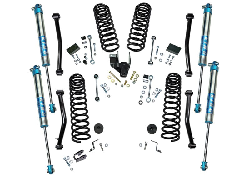 Superlift — Dual Rate Coil 4" Lift Kit w/ KING 2.0 Shocks - 18-25 Wrangler JL - 4Dr
Dual Rate Coil 4in. Lift Kit w/KING 2.0 Shocks-18-25 Wrangler JL-4Dr
