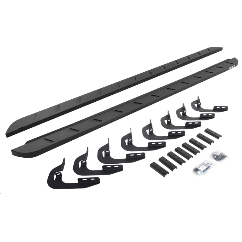 Go Rhino — RB10 Slim Line Running Boards with Mounting Brackets Kit