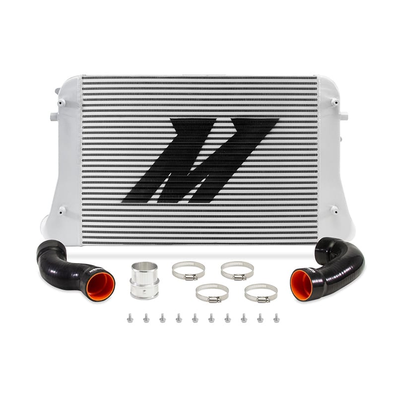 Mishimoto — Intercooler, Silver, fits Volkswagen MK5/MK6 GTI and Golf R 2006-2014