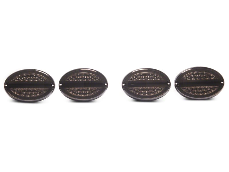 Raxiom — Raxiom 97-04 Chevrolet Corvette C5 Axial Series LED Tail Lights- Chrome Housing- Smoked Lens
Lights
