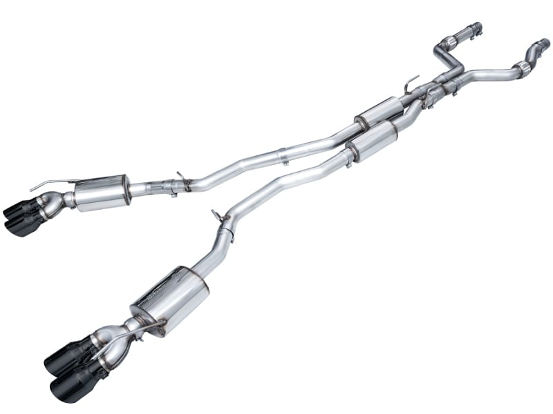 AWE Tuning — AWE Touring Edition Exhaust for Ford Explorer ST - Diamond Black Tips