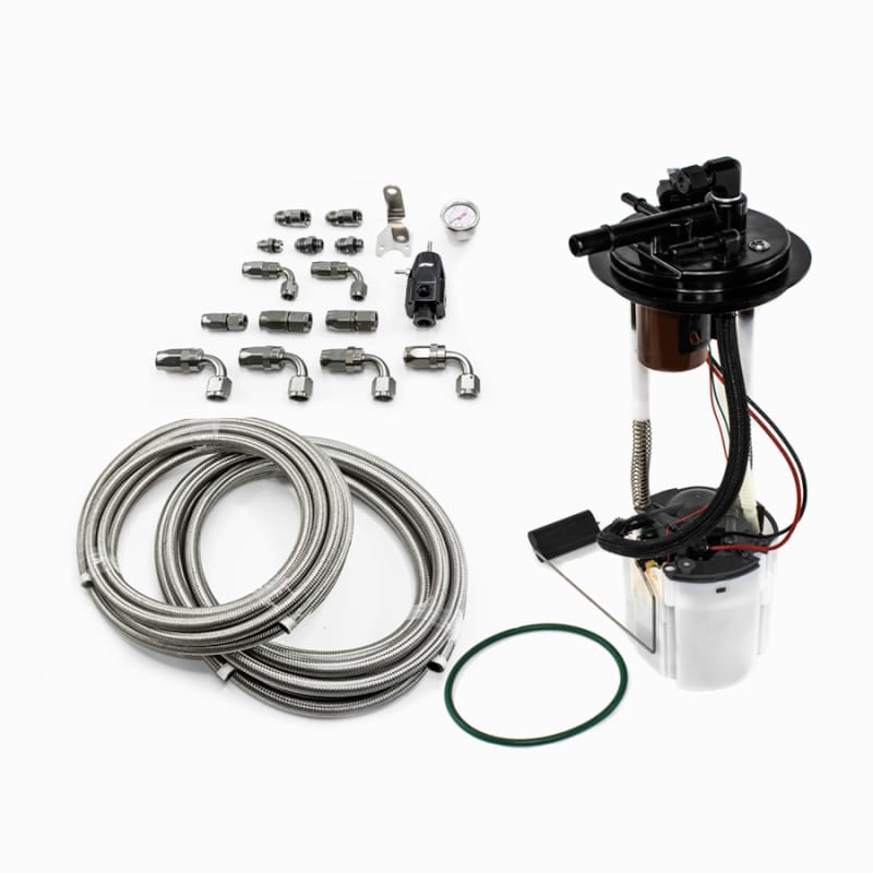 DeatschWerks — DW400 Fuel pump module with CPE return kit for 2005-13 Silverado/Sierra
DW400 Pump Module