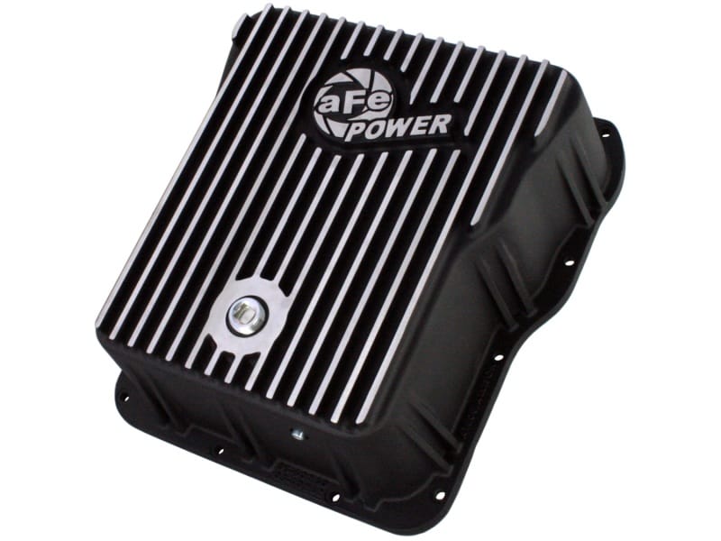 aFe — aFe POWER Pro Series Transmission Pan Black w/ Machined Fins
Transmission Pan