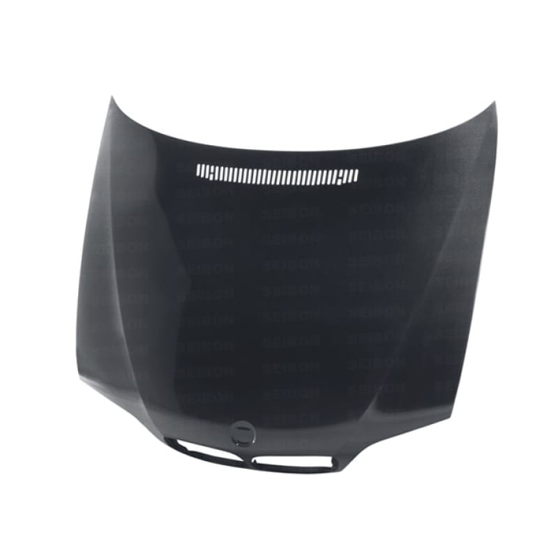 Seibon — Seibon 02-05 BMW 3 Series 4dr E46 (Manuf Date 7/02-7/06 Models Only) OEM-Style Carbon Fiber Hood