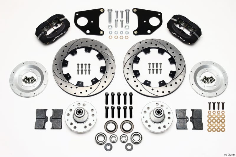 Wilwood — KIT,FRONT,CDP,B&E BODY,62-72,DRUM,FDLI 12.19,SRP,BLACK POWDER COAT