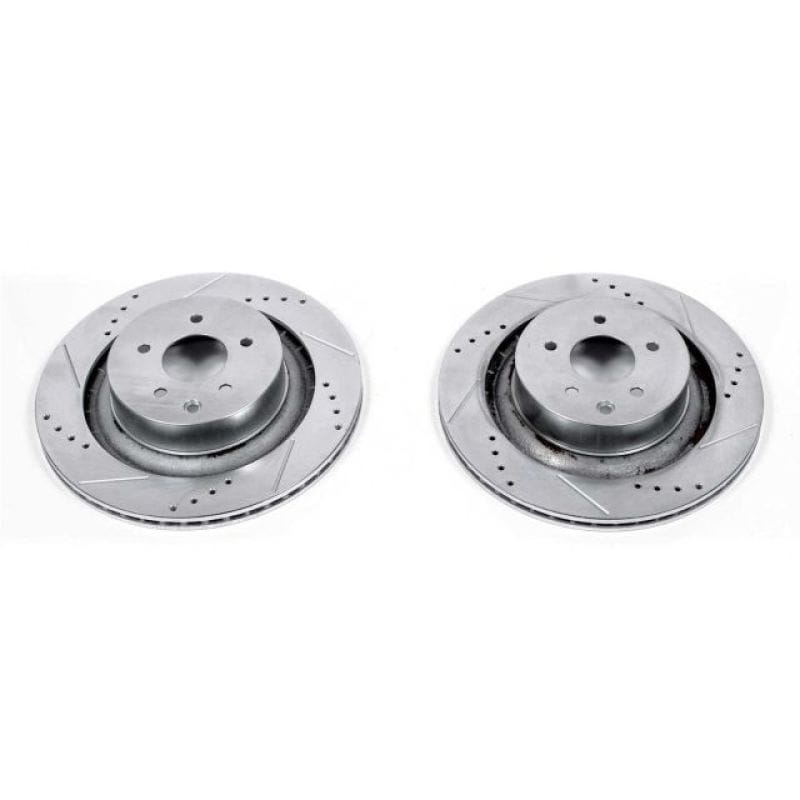 PowerStop — PowerStop Evolution Performance Drilled, Slotted & Plated Brake Rotor Pair