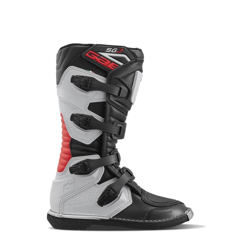 Gaerne — Gaerne SGJ Boot Black/White/Red Size Youth - 6.5