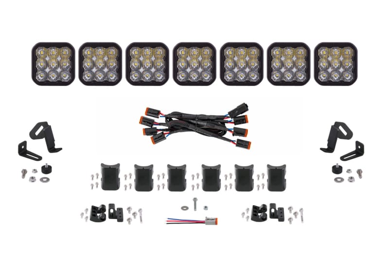 Diode Dynamics — Pod light featuring advanced TIR optics for high efficiency and focus.