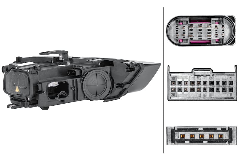 Hella — Hella 2015-2018 Audi Q3 Bi-Xenon Headlight Assembly
FogLightAssembly