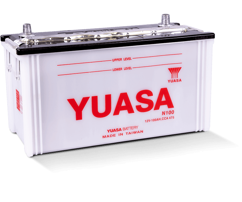 Yuasa Battery — Yuasa N100 (95E41R) Import Specialty 12-Volt Battery