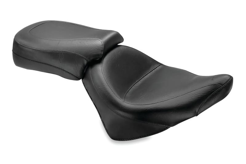 Mustang Motorcycle — Mustang 03-17 Victory Vegas, Kingpin, 05-07 8-Ball Standard Touring 2PC Seat - Black
