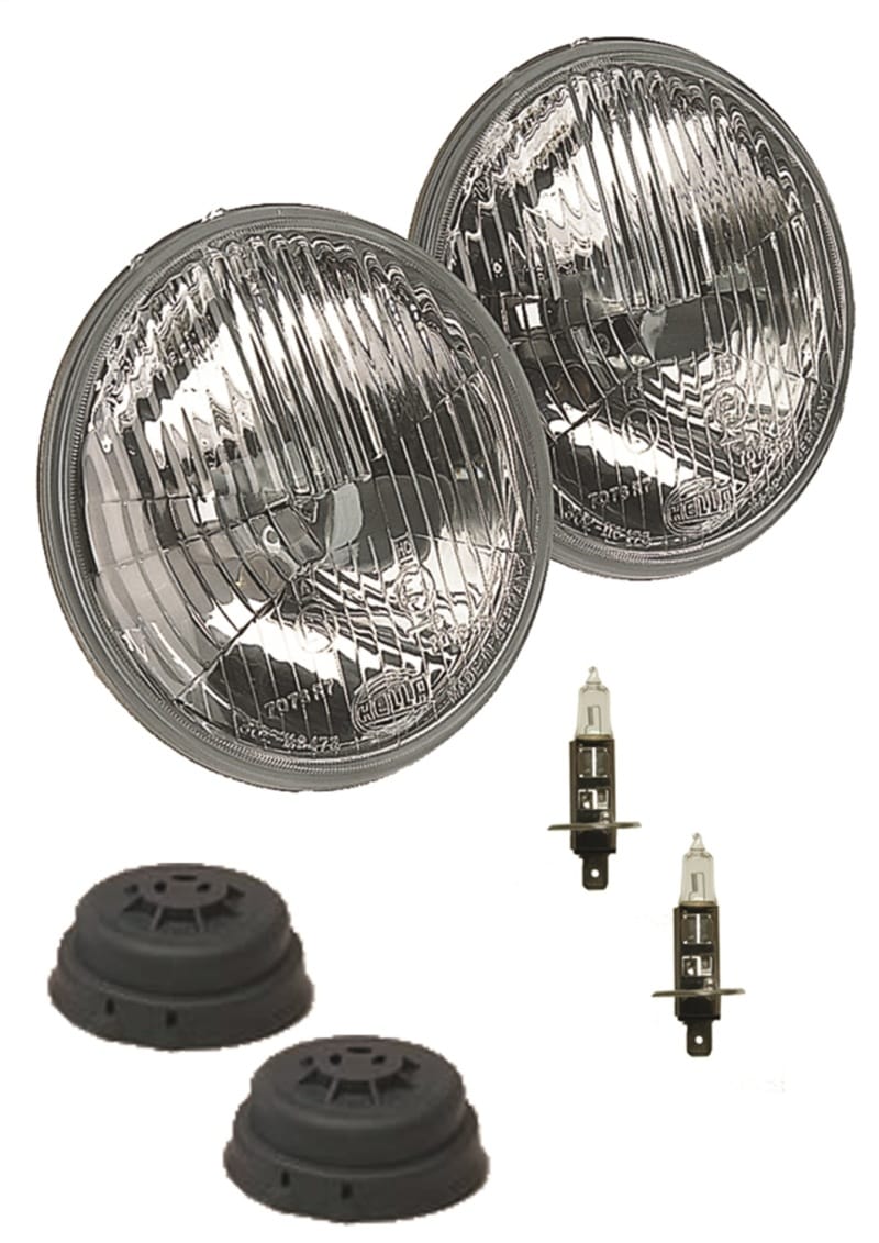 Hella — Hella 135mm H1 12V 55W High Beam Head Lamp Twin Kit
Headlight Assembly