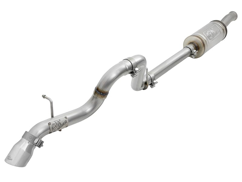 aFe — MACH Force-Xp 2-1/2 IN 409 Stainless Steel Axle-Back Hi-Tuck Exhaust Polished