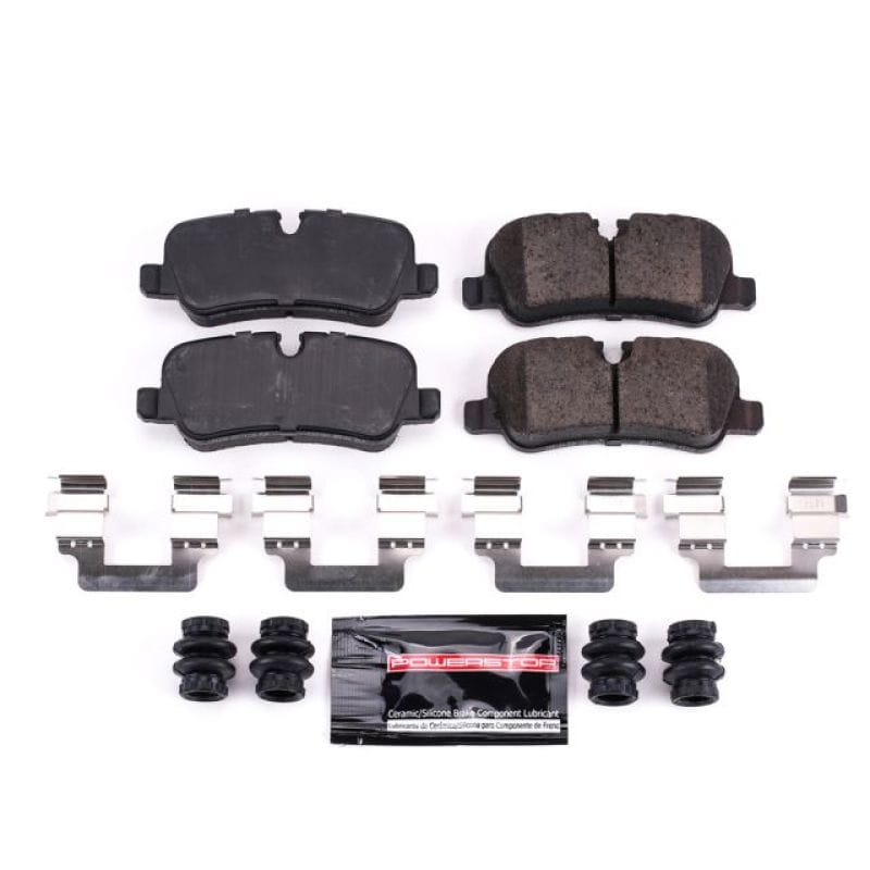 PowerStop — PowerStop - Z23 Daily Driver Carbon-Fiber Ceramic Brake Pads with Hardware Kit