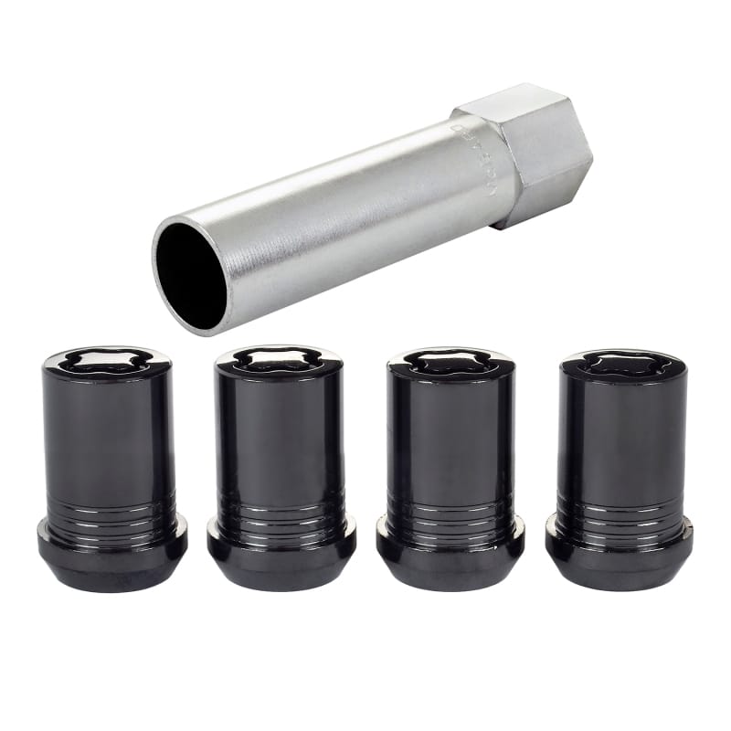 McGard — Tuner Style Cone Seat Wheel Locks-Black