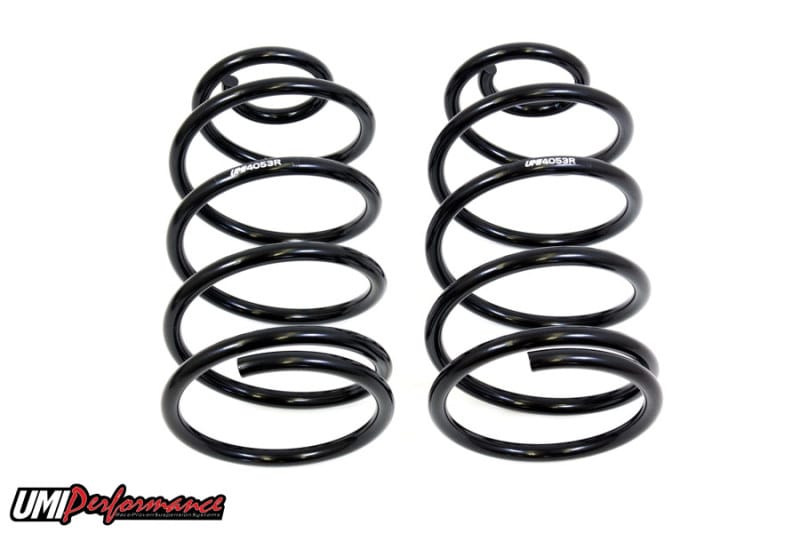 UMI Performance — 4048R - 1964-1966 GM A-Body Factory Height Springs, Rear
