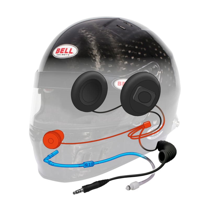 Bell — Bell GT6 RD Carbon-4C/EC (HANS) (7 1/4) FIA8859/SA2020 - Size 58