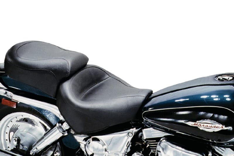 Mustang Motorcycle — Mustang 97-05 Suzuki VZ800 Marauder Standard Touring 2PC Seat - Black