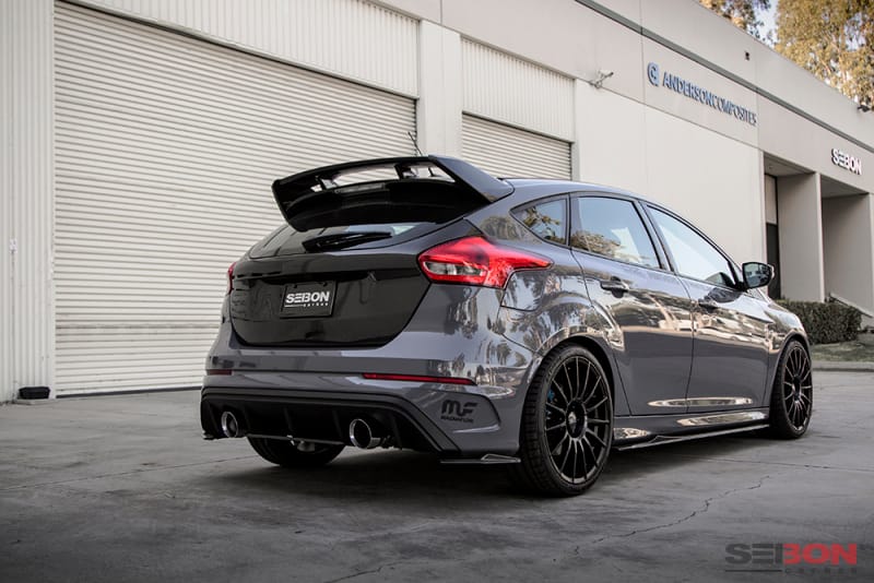 Seibon — Seibon 15-16 Ford Focus Hatchback Carbon Fiber Trunk Lid