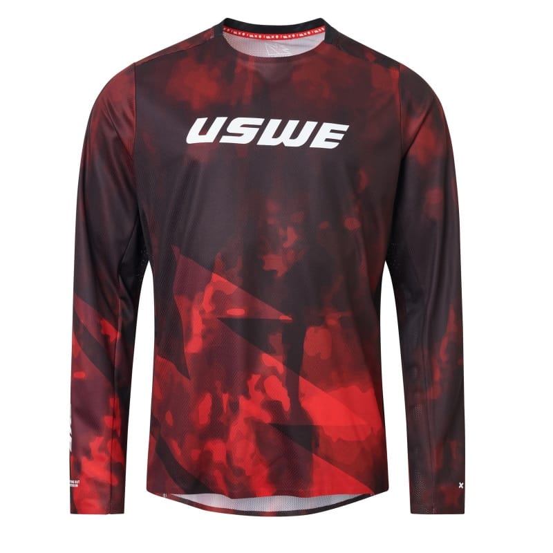 USWE — USWE Rok Off-Road Air Jersey Adult Flame Red - Medium