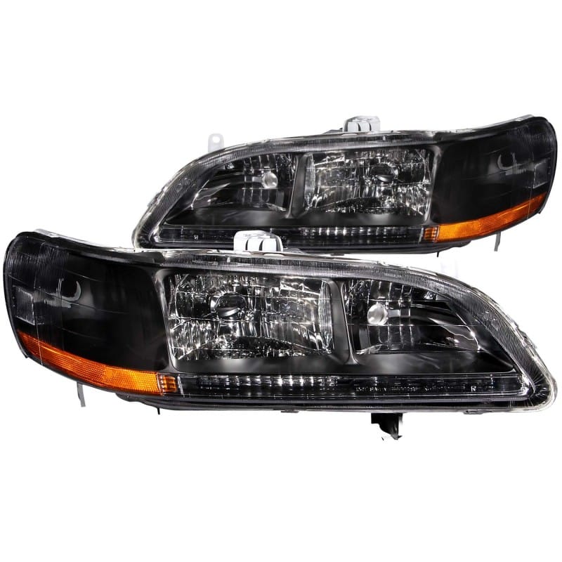 ANZO — ANZO 1998-2002 Honda Accord Crystal Headlights Black
Head Light Set
HdLtSet