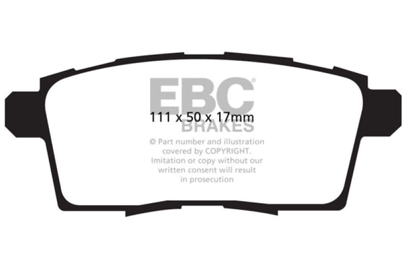 EBC — Greenstuff 2000 Series Sport Brake Pads