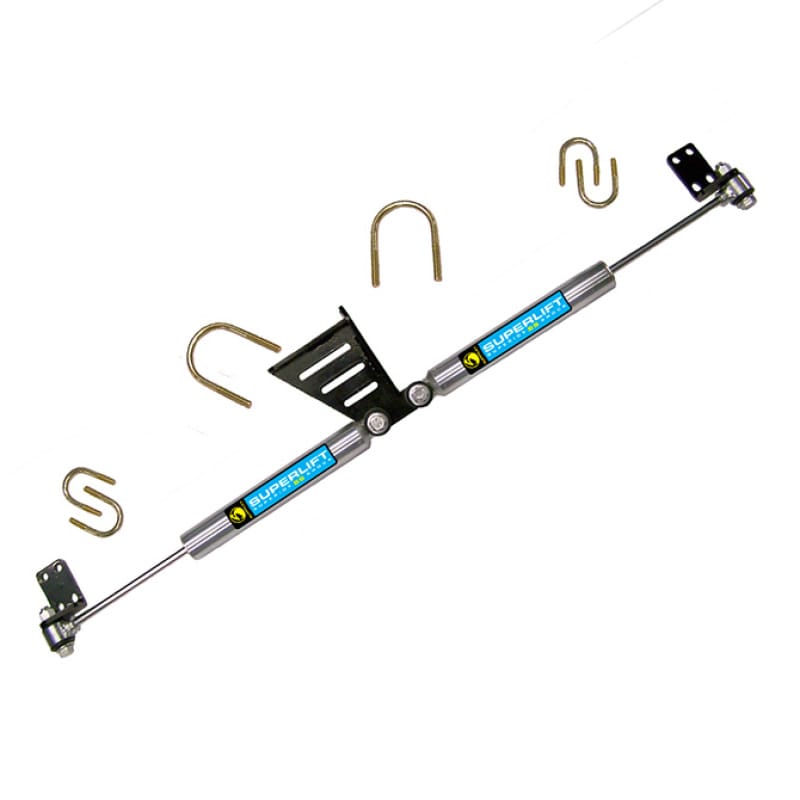 Superlift — High Clearance Dual Steering Stabilizer Kit - SL SS Bilstein (Gas)-07-18 Jeep JK
High Clearance Dual Steering Stabilizer Kit-SL SS Bilstein (Gas)-07-18 Jeep JK