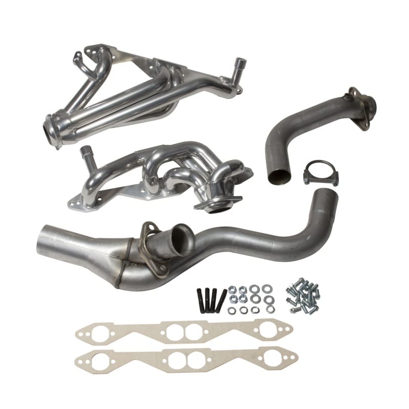 BBK — 1994-1995 GM LT-1 SINGLE CAT 1-5/8 SHORTY HEADERS (POLISHED SILVER CERAMIC)
Shorty Tuned Length Exhaust Header Kit