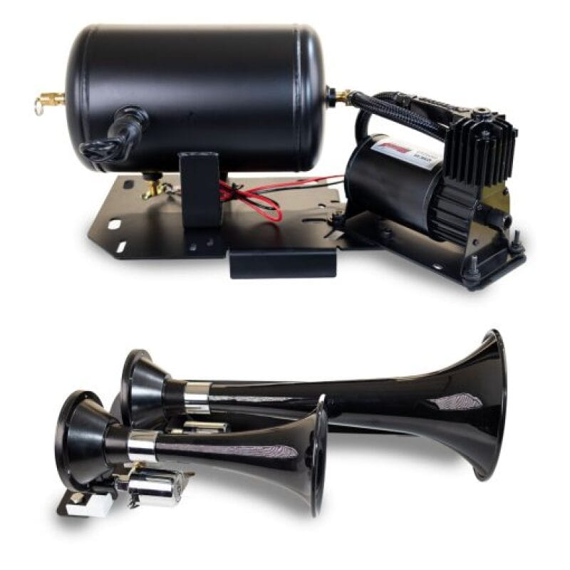 Kleinn Air Horns — GM1500 Bolt-On Dual Train Horn Kit