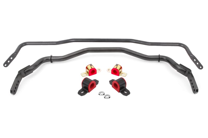 BMR Suspension — Sway Bar Kit With Bushings, Front (SB764) And Rear (SB045)