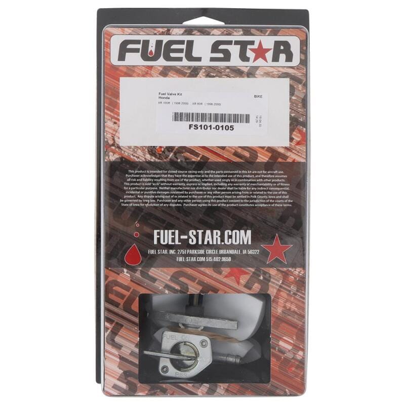 All Balls Racing — All Balls Racing 98-00 XR 100 R/98-00 XR 80 R Fuel Valve Kit