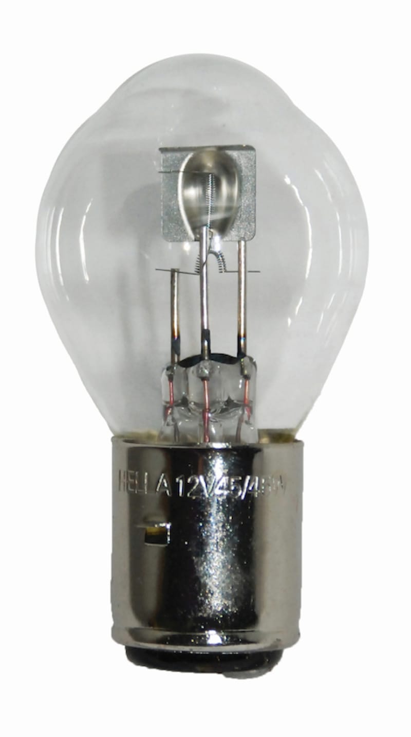 Hella — Hella Bulb 6245 12V 45/40W Ba20D B11 S2
6245 Incan Bulb