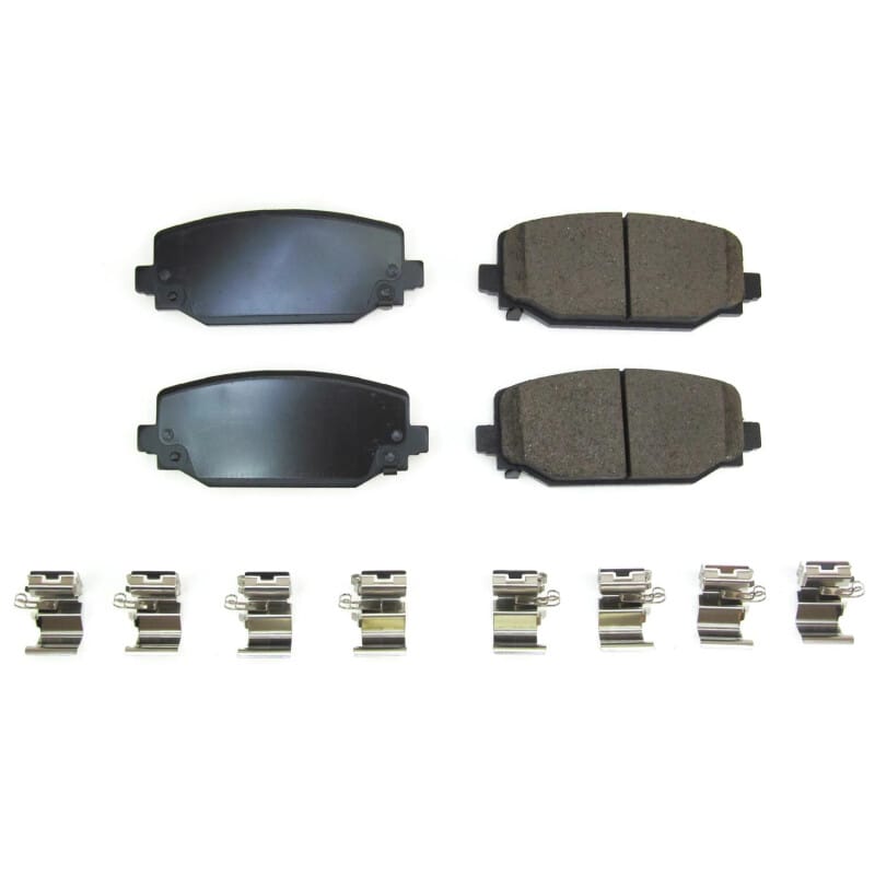 PowerStop — PowerStop - Z17 Low-Dust Ceramic Brake Pads with Hardware