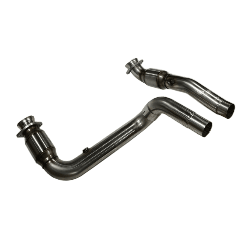 Kooks Headers — Kooks 2023+ Cadillac Escalade V 3in GREEN Catted Conn. Pipes (Req. Kooks Headers)
GREEN Cat. Conns.