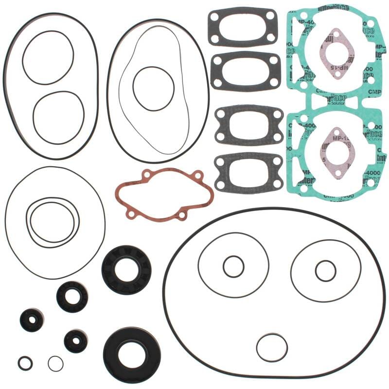 Vertex Pistons — Vertex Gaskets 93-96 Ski-Doo Formula Grand Touring/XTC/SE Complete Gasket Kit w/ Oil Seals